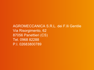 Agromeccanica S.R.L. dei F.lli Gentile