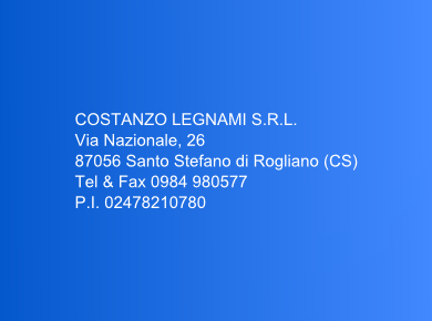 Costanzo Legnami S.R.L.